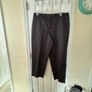 women's anne Klein Black Pants sateen 18